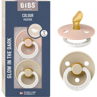 Bibs 2111425 - Rosa Glow Smokk - 0-6 måneder Bibs 2111425 - Rosa Glow Smokk - 0-6 måneder