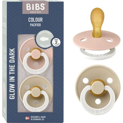 Bibs Modell 2221425-256/257 - Sutte - Rosa/Vanilje/Blå/Rød Bibs Modell 2221425-256/257 - Sutte - Rosa/Vanilje/Blå/Rød