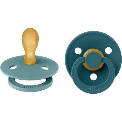 Bibs Speentjes - Natuurlijk Rubber, Blauw/Groen, Maat 2 - Symmetrisch - Speentjes voor baby's Bibs Speentjes - Natuurlijk Rubber, Blauw/Groen, Maat 2 - Symmetrisch - Speentjes voor baby's