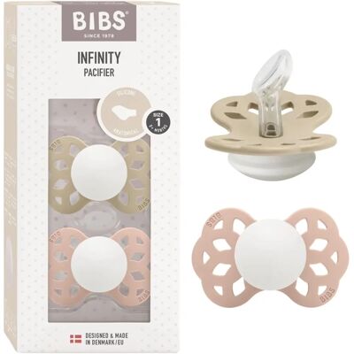BIBS Blush Noc Anatomiczny Smoczek - Smoczek 0-6M BIBS Blush Noc Anatomiczny Smoczek - Smoczek 0-6M