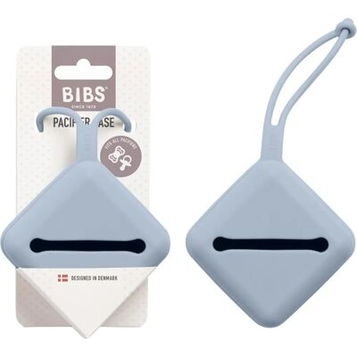 Bibs Dusty Blue Smoczek Etui - Ochrona i Klamra Bibs Dusty Blue Smoczek Etui - Ochrona i Klamra
