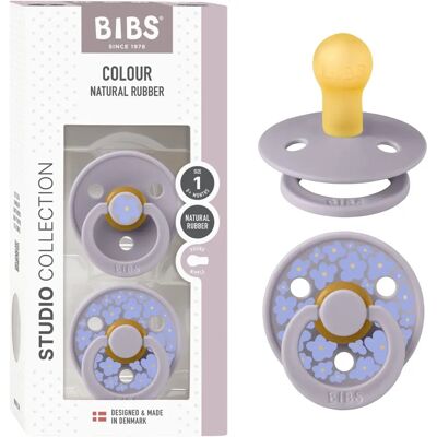 Bibs - Modell 1 - Rund - Grå - Smokk Bibs - Modell 1 - Rund - Grå - Smokk