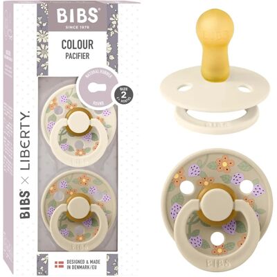 Bibs Ivory lateks smokker 2-pack Bibs Ivory lateks smokker 2-pack
