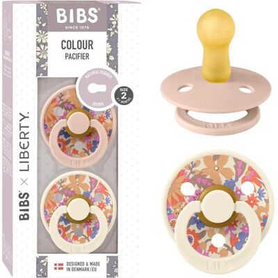 Sucette en latex Bibs - Taille 2 - Ronde - Rose Mélange - Sucettes - Publicité Sucette en latex Bibs - Taille 2 - Ronde - Rose Mélange - Sucettes - Publicité