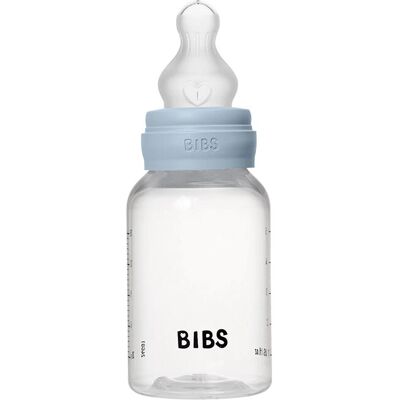 BIBS Baby Blue Anti-colic Silicone 150ml Feeding Bottle BIBS Baby Blue Anti-colic Silicone 150ml Feeding Bottle