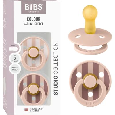Tétine BIBS Blush Mix en Caoutchouc Naturel - Produit pour bébé - Publicité Tétine BIBS Blush Mix en Caoutchouc Naturel - Produit pour bébé - Publicité