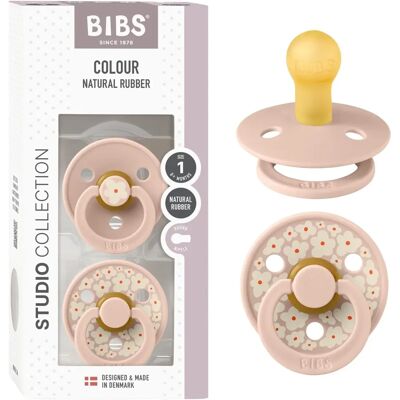 BIBS Smokk Studio Farge 2-pak Blush Mix Størrelse 1 - Smokk BIBS Smokk Studio Farge 2-pak Blush Mix Størrelse 1 - Smokk