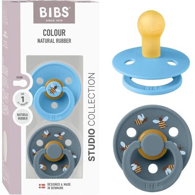 BIBS Størrelse 1 Bumblebee Breeze Mix Sut BIBS Størrelse 1 Bumblebee Breeze Mix Sut