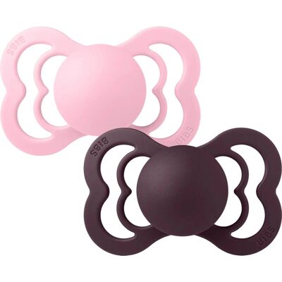 BIBS - Supreme Classic - Pink/Plum - Spruta BIBS - Supreme Classic - Pink/Plum - Spruta