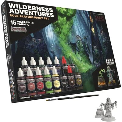 The Army Painter LD-GM1010 - Conjunto de Tintas para Aventuras na Natureza The Army Painter LD-GM1010 - Conjunto de Tintas para Aventuras na Natureza