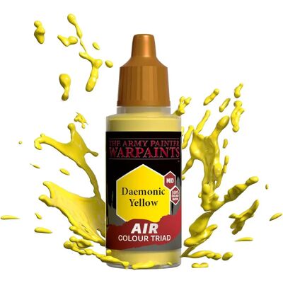 Army Painter - Warpaints Air Daemonic Yellow - Acrylfarbe Army Painter - Warpaints Air Daemonic Yellow - Acrylfarbe