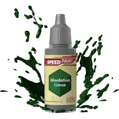 Speedpaint Absolution Green - Peinture acrylique pour miniatures - Publicité Speedpaint Absolution Green - Peinture acrylique pour miniatures - Publicité