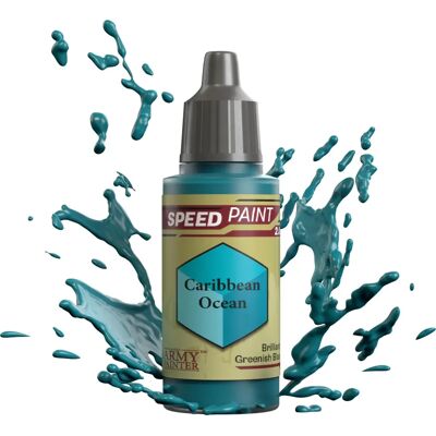 Peinture Army Painter Speedpaint Caribbean Ocean - Peinture acrylique - LD-WP2046 - Publicité Peinture Army Painter Speedpaint Caribbean Ocean - Peinture acrylique - LD-WP2046 - Publicité