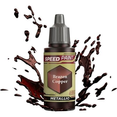 Army Painter Speedpaint 2.0 Métallique Brazen Copper - Publicité Army Painter Speedpaint 2.0 Métallique Brazen Copper - Publicité