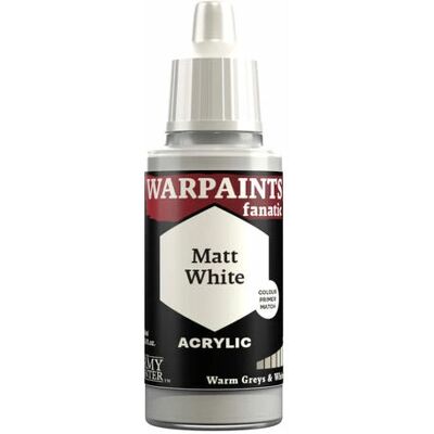 Army Painter - Warpaints Fanatic - Matt White - Acrylmodellfarbe Army Painter - Warpaints Fanatic - Matt White - Acrylmodellfarbe