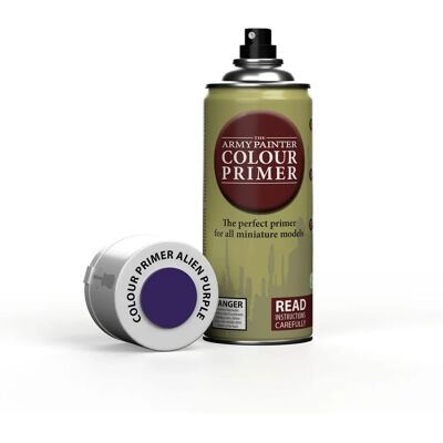 The Army Painter Alien Purple Primer - Spray podkład - Kompatybilny z Warpaints The Army Painter Alien Purple Primer - Spray podkład - Kompatybilny z Warpaints