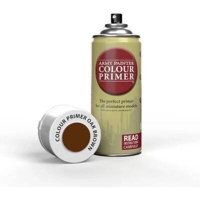 Army Painter Sprejový základ Oak Brown - Odolná základna Army Painter Sprejový základ Oak Brown - Odolná základna