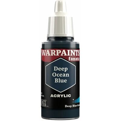 The Army Painter Warpaints Fanatic - Deep Ocean Blue - Acrylmodellfarbe The Army Painter Warpaints Fanatic - Deep Ocean Blue - Acrylmodellfarbe