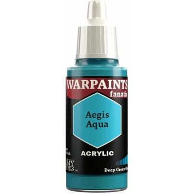 Army Painter - Warpaints Fanatic - Aegis Aqua - Acryl-Modellfarbe - LD-WP3036 Army Painter - Warpaints Fanatic - Aegis Aqua - Acryl-Modellfarbe - LD-WP3036