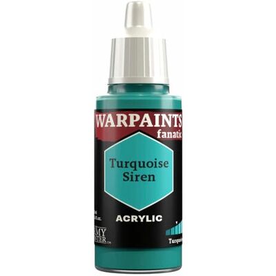Peinture Army Painter - Warpaints Fanatic - Sirène Turquoise - Peinture acrylique pour maquettes - Publicité Peinture Army Painter - Warpaints Fanatic - Sirène Turquoise - Peinture acrylique pour maquettes - Publicité