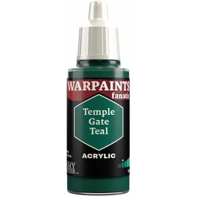 Army Painter - Warpaints Fanatic - Temple Gate Teal - Acrylfarben - Modelltyp: Acrylfarbe Army Painter - Warpaints Fanatic - Temple Gate Teal - Acrylfarben - Modelltyp: Acrylfarbe