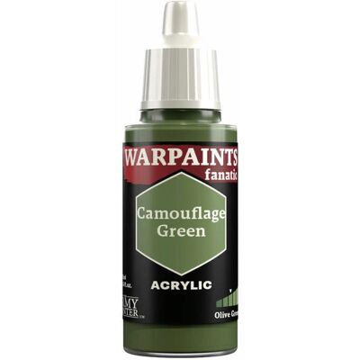 Army Painter - Warpaints Fanatic - Camouflage Green - Acrylmodellfarbe Army Painter - Warpaints Fanatic - Camouflage Green - Acrylmodellfarbe