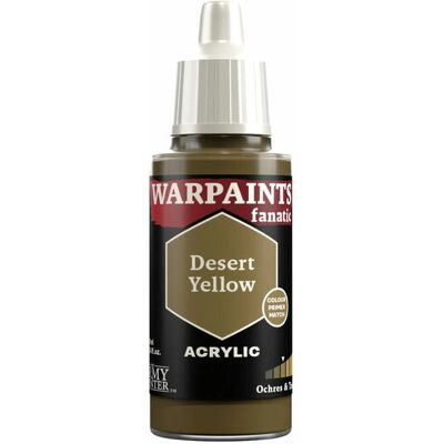 Army Painter - Warpaints Fanatic - Jaune Désert - Peinture acrylique pour maquettes - Publicité Army Painter - Warpaints Fanatic - Jaune Désert - Peinture acrylique pour maquettes - Publicité