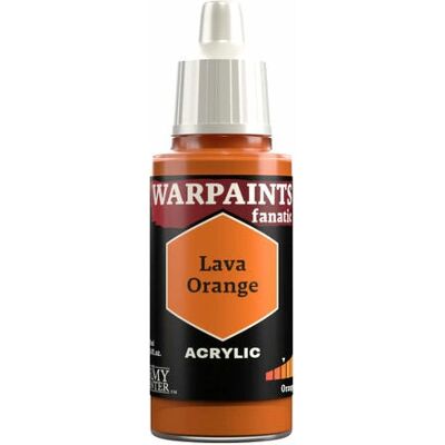 Peinture Army Painter - Warpaints Fanatic - Lava Orange - Peinture à maquette - Publicité Peinture Army Painter - Warpaints Fanatic - Lava Orange - Peinture à maquette - Publicité