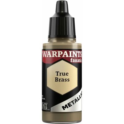 Army Painter - Warpaints Fanatic Metallic - True Brass - Acrylfarben für Modelle Army Painter - Warpaints Fanatic Metallic - True Brass - Acrylfarben für Modelle