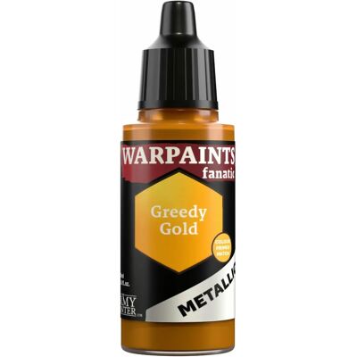 The Army Painter Warpaints Fanatic Metallic - Greedy Gold - Acrylmodellfarbe - Modelltyp The Army Painter Warpaints Fanatic Metallic - Greedy Gold - Acrylmodellfarbe - Modelltyp