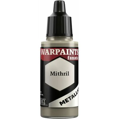 Army Painter - Warpaints Fanatic Metallic - Mithril - Acryl Modellfarbe - 1 Stück Army Painter - Warpaints Fanatic Metallic - Mithril - Acryl Modellfarbe - 1 Stück