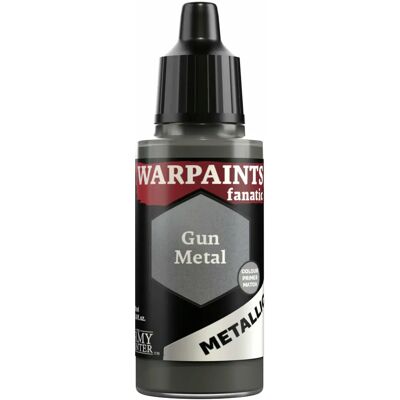 Army Painter - Warpaints Fanatic Metallic - Gun Metal - Acrylmodellfarbe Army Painter - Warpaints Fanatic Metallic - Gun Metal - Acrylmodellfarbe
