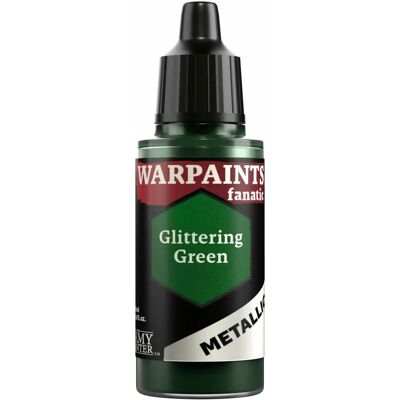 Army Painter - Warpaints Fanatic Metallic - Glittering Green - Acrylmodellfarbe - LD-WP3197 Army Painter - Warpaints Fanatic Metallic - Glittering Green - Acrylmodellfarbe - LD-WP3197