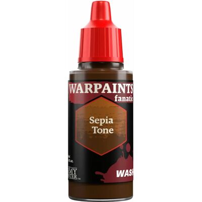 The Army Painter Warpaints Fanatic Wash Sepia Tone Acrylfarbe - Modell & Miniatur The Army Painter Warpaints Fanatic Wash Sepia Tone Acrylfarbe - Modell & Miniatur