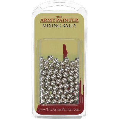 Bolas misturadoras de aço inoxidável da The Army Painter - 5,5mm - Acessórios de pintura Bolas misturadoras de aço inoxidável da The Army Painter - 5,5mm - Acessórios de pintura