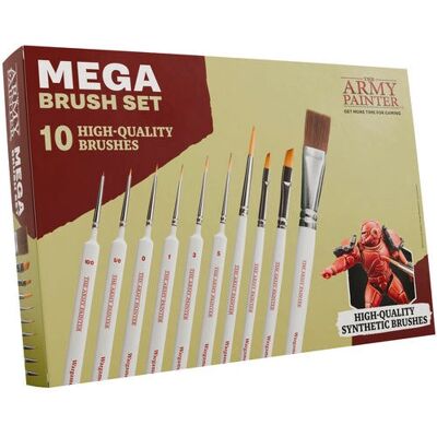 Army Painter Modellpinsel-Set - Wargamer Pinsel - 10 Stück Army Painter Modellpinsel-Set - Wargamer Pinsel - 10 Stück