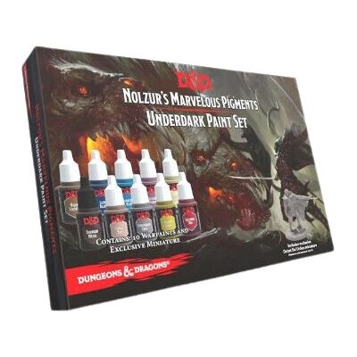 Conjunto de tintas D&D Underdark da The Army Painter - Tintas acrílicas Conjunto de tintas D&D Underdark da The Army Painter - Tintas acrílicas