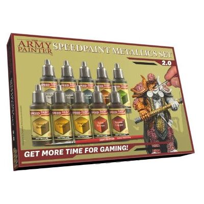 The Army Painter Speedpaint Metallic Set 2.0 - Ακρυλικό χρώμα - 18 ml The Army Painter Speedpaint Metallic Set 2.0 - Ακρυλικό χρώμα - 18 ml