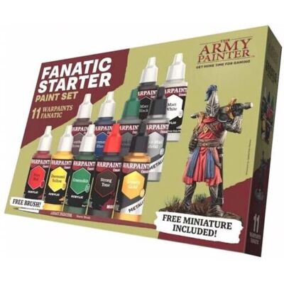 The Army Painter WP8066P Acrylic Paint Set - Warpaints Fanatic Starter - Model The Army Painter WP8066P Acrylic Paint Set - Warpaints Fanatic Starter - Model