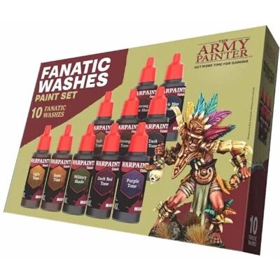 Σετ ακρυλικών χρωμάτων Warpaints Fanatic - 10 τεμάχια Σετ ακρυλικών χρωμάτων Warpaints Fanatic - 10 τεμάχια