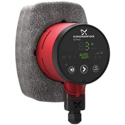 Pompe circulante Grundfos Alpha2 25-80/130 - Système de chauffage intelligent - Publicité Pompe circulante Grundfos Alpha2 25-80/130 - Système de chauffage intelligent - Publicité