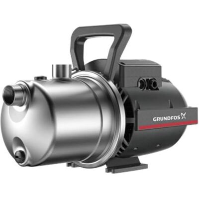 Grundfos JP 5-48 Ruostumaton Teräs Vesipumppu - Automaattinen Ilma-Priming - 5 m³/h Grundfos JP 5-48 Ruostumaton Teräs Vesipumppu - Automaattinen Ilma-Priming - 5 m³/h