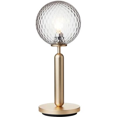 Nuura - Miira Table - Laiton - Optique Clair - Table lamp - Publicité Nuura - Miira Table - Laiton - Optique Clair - Table lamp - Publicité