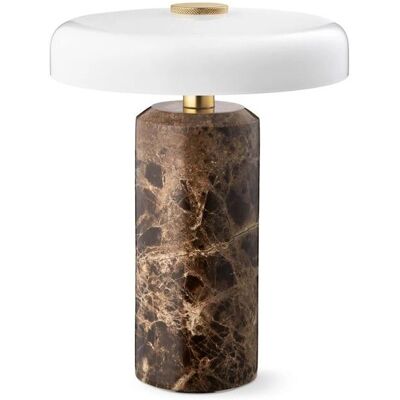 Lampe Portable Trip de Design By Us - Marbre/Opale - 21cm - Lampe de Table - Publicité Lampe Portable Trip de Design By Us - Marbre/Opale - 21cm - Lampe de Table - Publicité