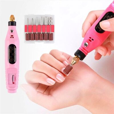 Uniq Pink 6-in-1 Sähkökynsisarja Uniq Pink 6-in-1 Sähkökynsisarja