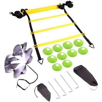 Pro Sport Schnelligkeits- & Beweglichkeitstraining für Fußball - 18 Teile Pro Sport Schnelligkeits- & Beweglichkeitstraining für Fußball - 18 Teile
