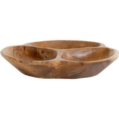 House Nordic Teak Essteller - Rustikale Natur Ø30x5cm - Essteller House Nordic Teak Essteller - Rustikale Natur Ø30x5cm - Essteller