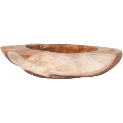 House Nordic ciotola di teak Ø 40 x 12 cm Marrone - Ciotola da pranzo House Nordic ciotola di teak Ø 40 x 12 cm Marrone - Ciotola da pranzo