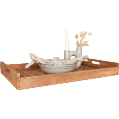 House Nordic Modell 4601025 Teak Serviertablett - Lebensmittelablage House Nordic Modell 4601025 Teak Serviertablett - Lebensmittelablage