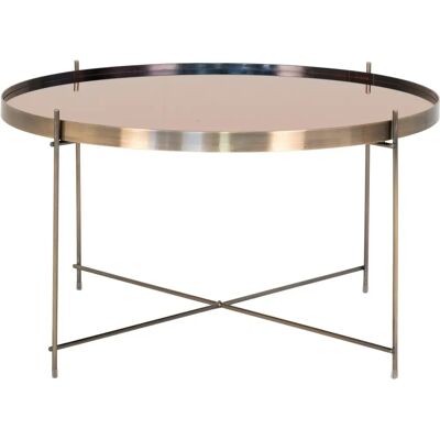 Tavolino in ottone House Nordic - Ø 70 x 40 cm Tavolino in ottone House Nordic - Ø 70 x 40 cm